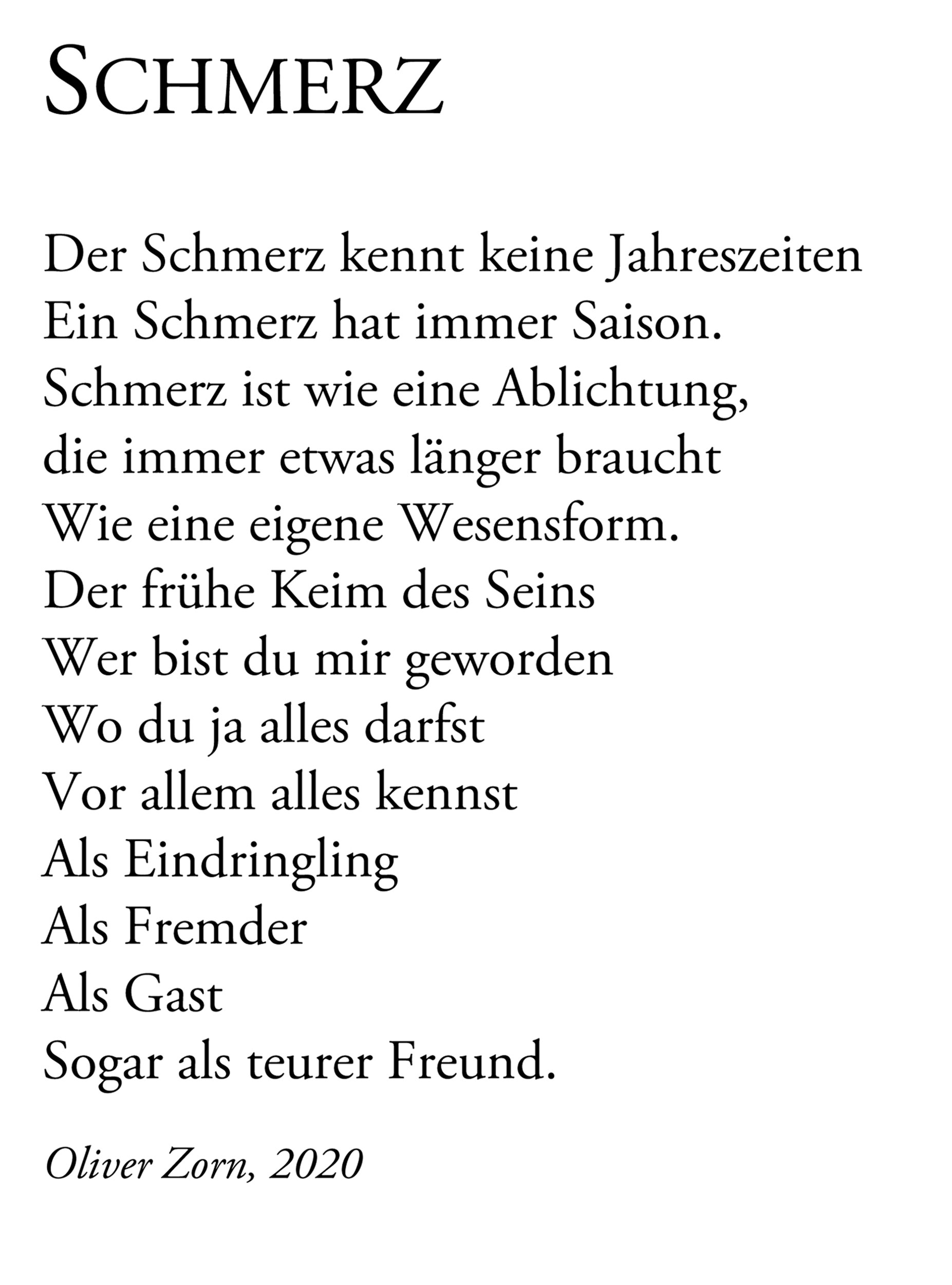 Schmerz