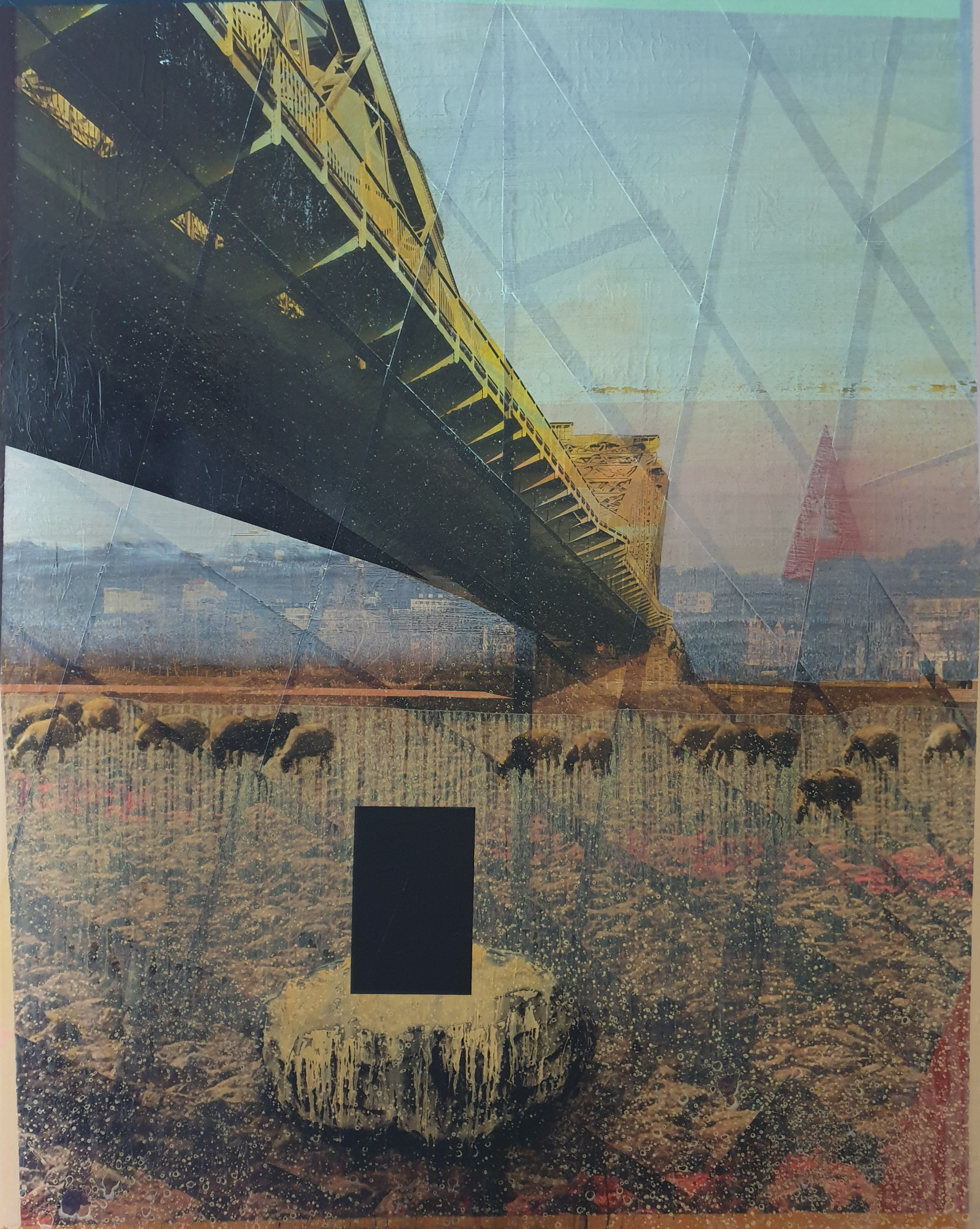 "Als wir uns am Wadi Elbe im Schatten der Brücke trafen."