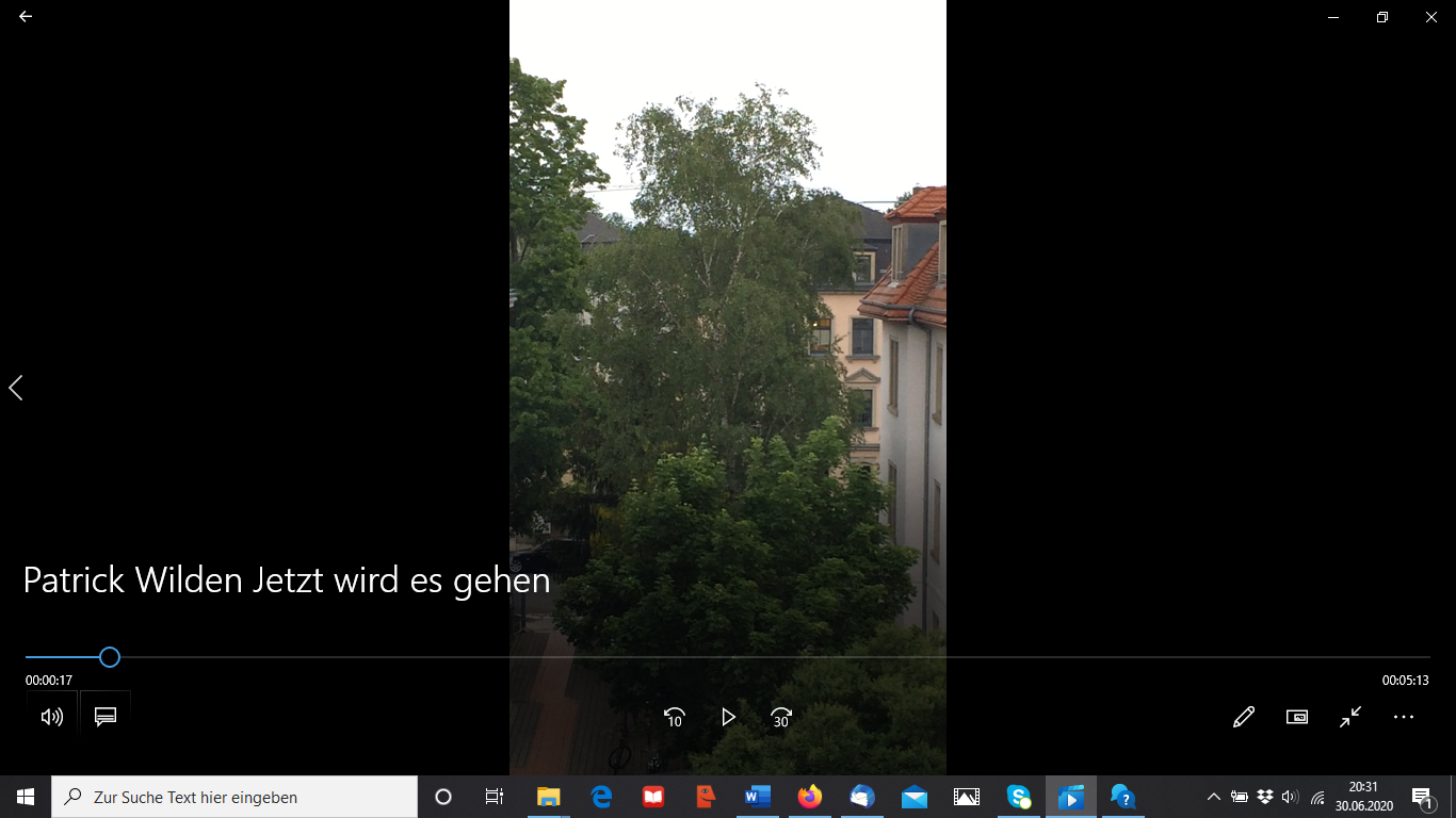 Jetzt wird es gehen