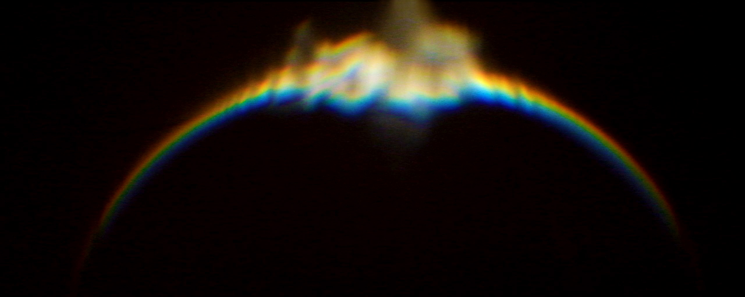 Rainbow in motion
